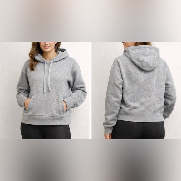 ALO Yoga Tops - ALO Yoga Heather Gray Hoodie